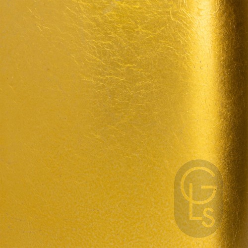 Coloured Loose Silver Leaf - Yellow - 100 leaves - 109mm x 109mm