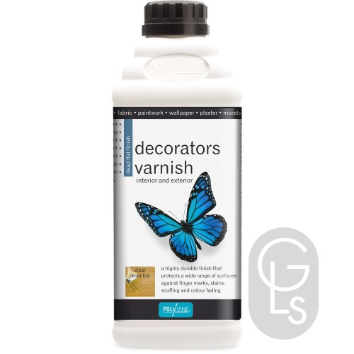Polyvine Dead Flat Decorators Varnish - Water based