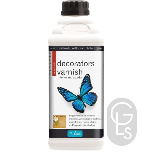 Polyvine Satin Decorators Varnish - Water based