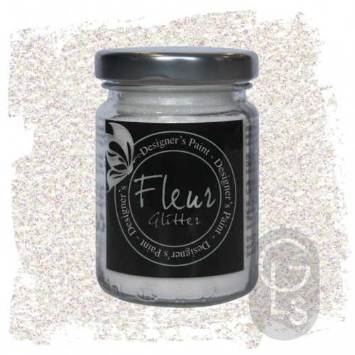 Fleur Glitter - White Rainbow - 90g