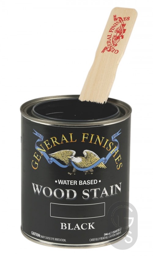 General Finishes Wood Stain - Black - 946ml