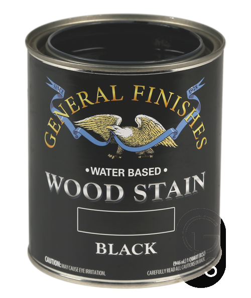 General Finishes Wood Stain - Black - 473ml