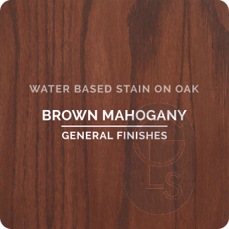 General Finishes Wood Stain - Brown Mahogany - 473ml