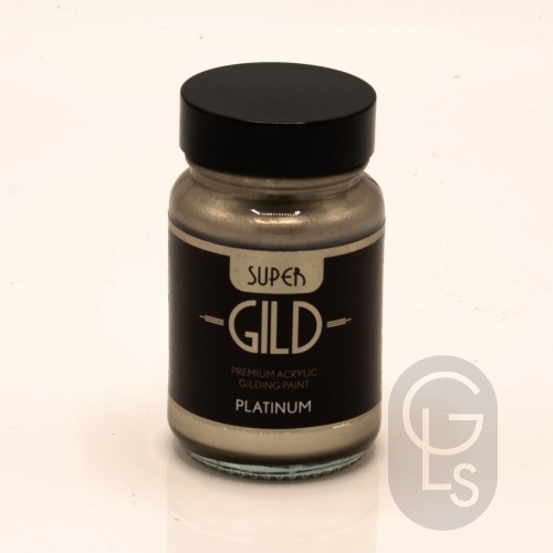 Super GILD Gilding Enamel Paint - Platinum