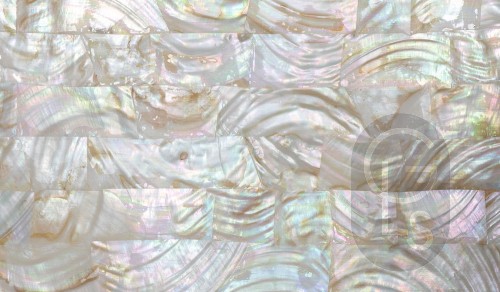 Flexible Abalone Sheet - River Shell - 24 x 14cm