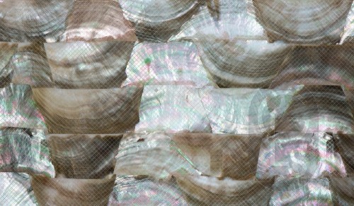 Flexible Mother of Pearl Sheet - Tawny Shell - 24 x 14 cm