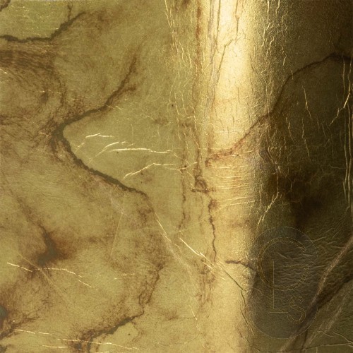 Coloured Loose Silver Leaf - Marbled Brass
