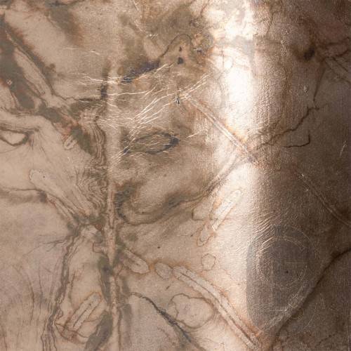 Coloured Loose Silver Leaf - Marbled Silver Blush - 100 leaves - 109mm x 109mm