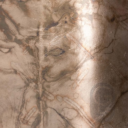 Coloured Loose Silver Leaf - Marbled Silver Blush