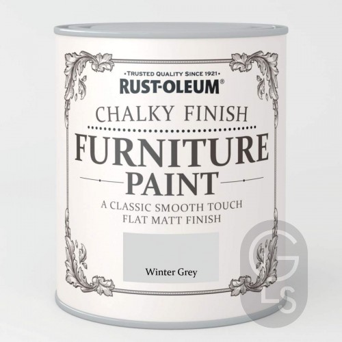 Chalky Furniture Paint - Winter Grey - 125ml