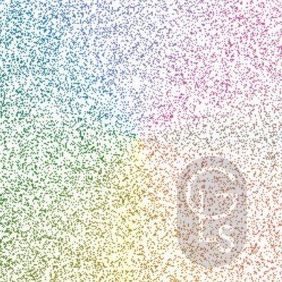 Glitter Paint Maker Rainbow - 75g