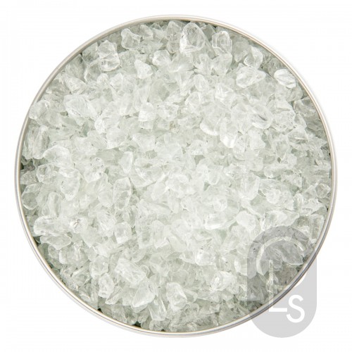 Clear Crushed Glass - 2 to 6mm - 500g