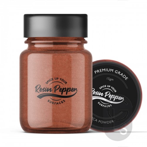 Premium Grade Mica Powder - Copper - 15g