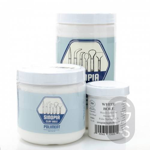 Sinopia Clay Bole - White
