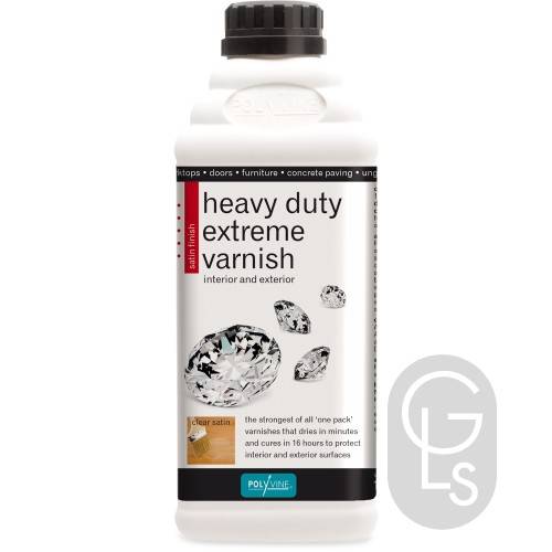 Polyvine Heavy Duty Extreme Varnish - Satin