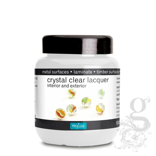 Polyvine Crystal Clear Acrylic Lacquer - Gloss - 100ml