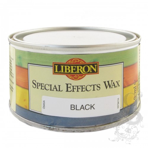 Liberon Black Patinating Wax (Jet Black) - 250ml