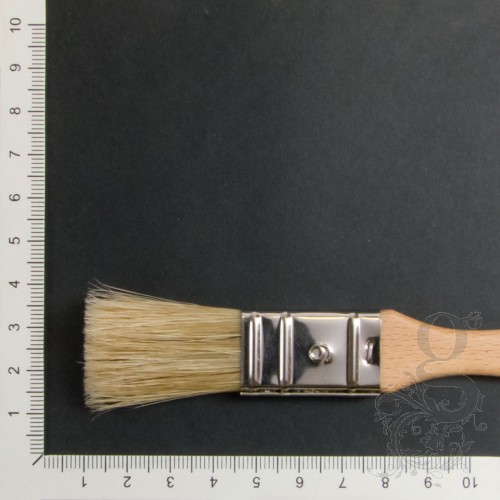 Flat, Thin Varnish Brush - Lily Bristle - Size 9 (3/4'')