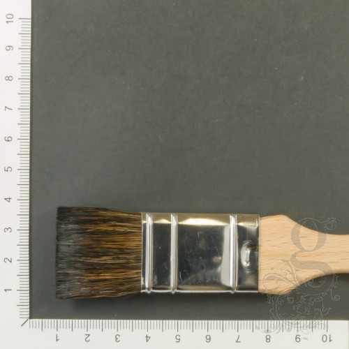 Flat Brushes - Pure Squirrel - 1''