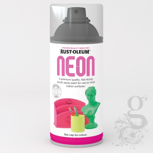 Rust-Oleum Neon Spray Paint - Neon Yellow - 150ml