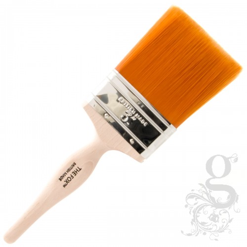 The Fox Straight Cut Paint Brush - 3''