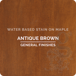 General Finishes Wood Stain - Antique Brown - 473ml