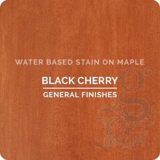 General Finishes Wood Stain - Black Cherry - 473ml