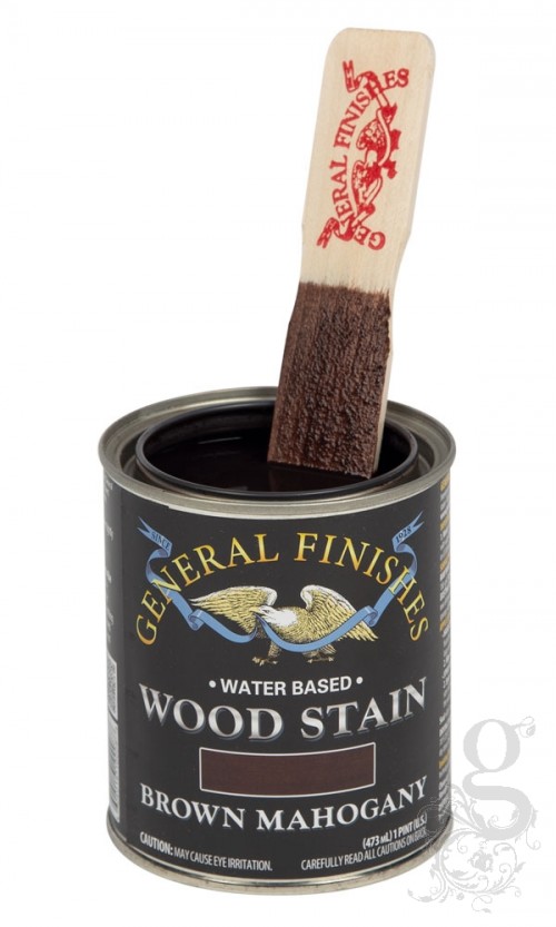General Finishes Wood Stain - Brown Mahogany