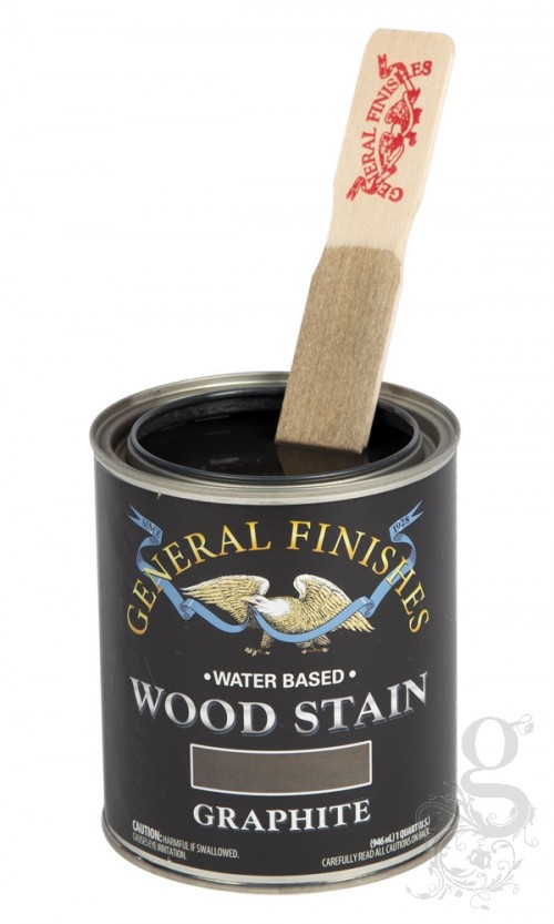 General Finishes Wood Stain - Graphite - 946ml