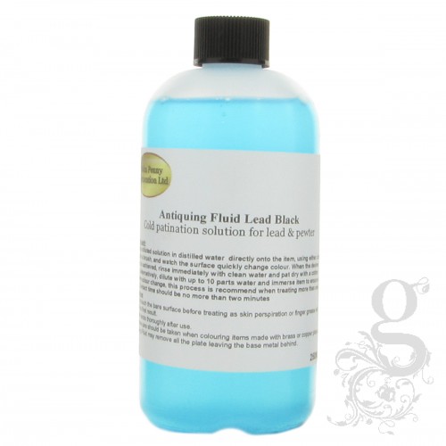 Lead Black Antiquing Fluid - 250ml