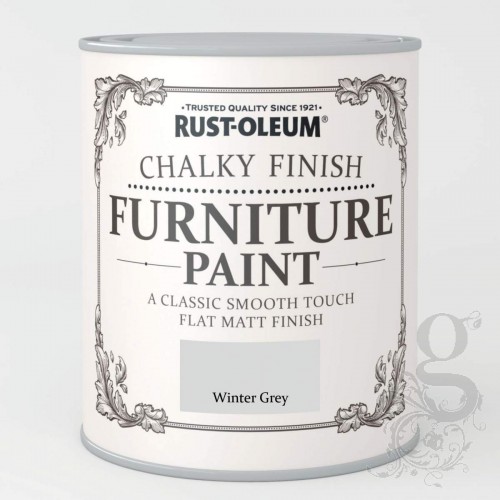 Chalky Furniture Paint - Winter Grey - 125ml