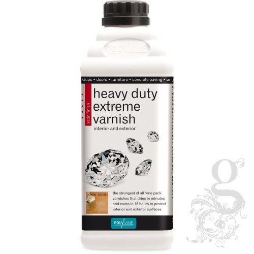 Polyvine Heavy Duty Extreme Varnish - Satin