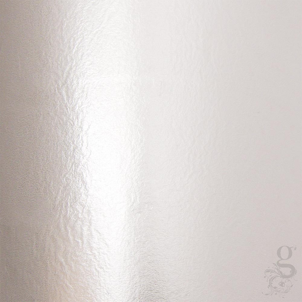 Coloured Loose Silver Leaf Pastel Colours - Silver - 10 Leaves - 109mm x 109mm