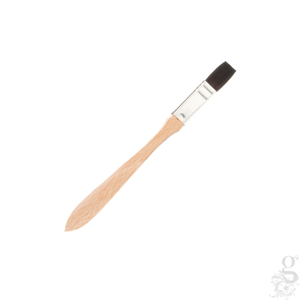 Flat Brushes - Soft Hair Mix - 1/2'' - Gold Leaf Supplies
