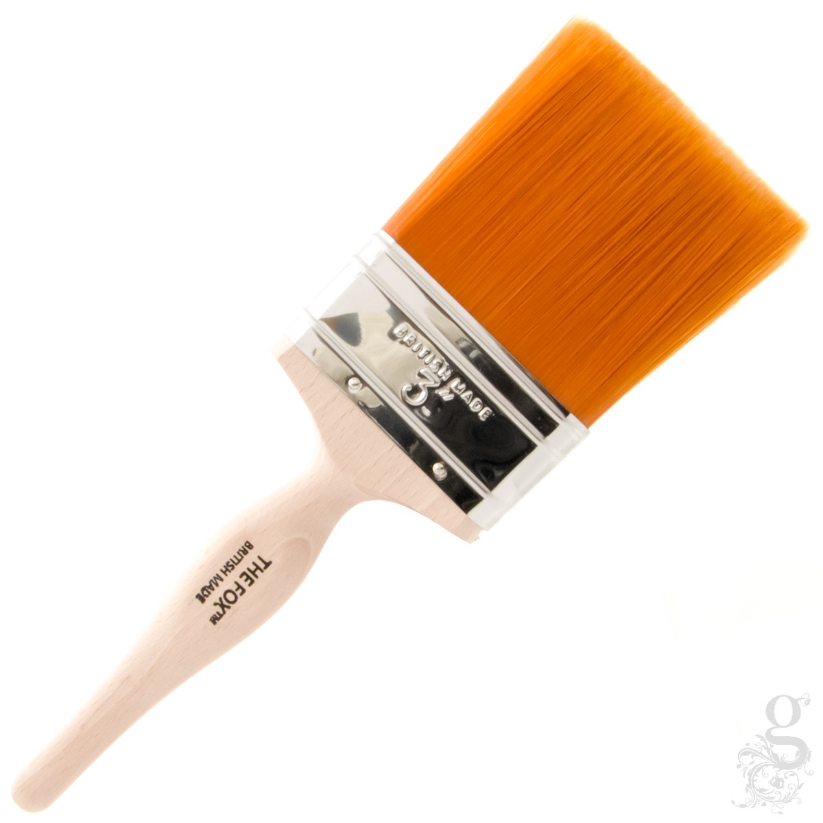 The Fox Straight Cut Paint Brush 3 inch