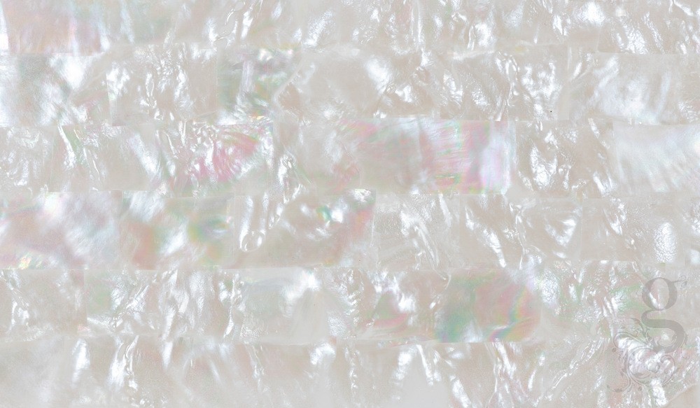 Mother of Pearl Sheet White Strip 24 x 14 cm Gold Leaf Supplies