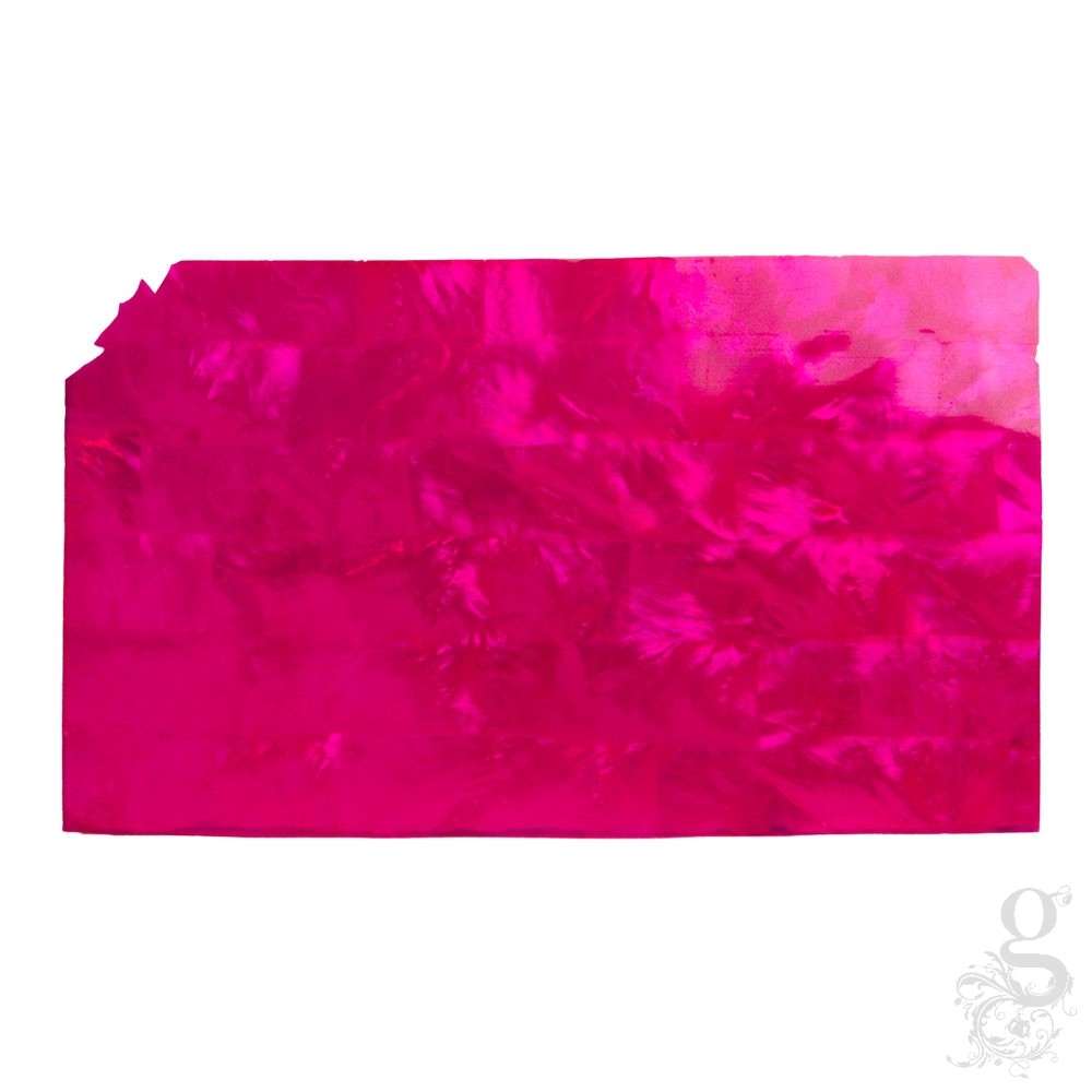 Mother of Pearl Sheet - Hot Pink - Light Background