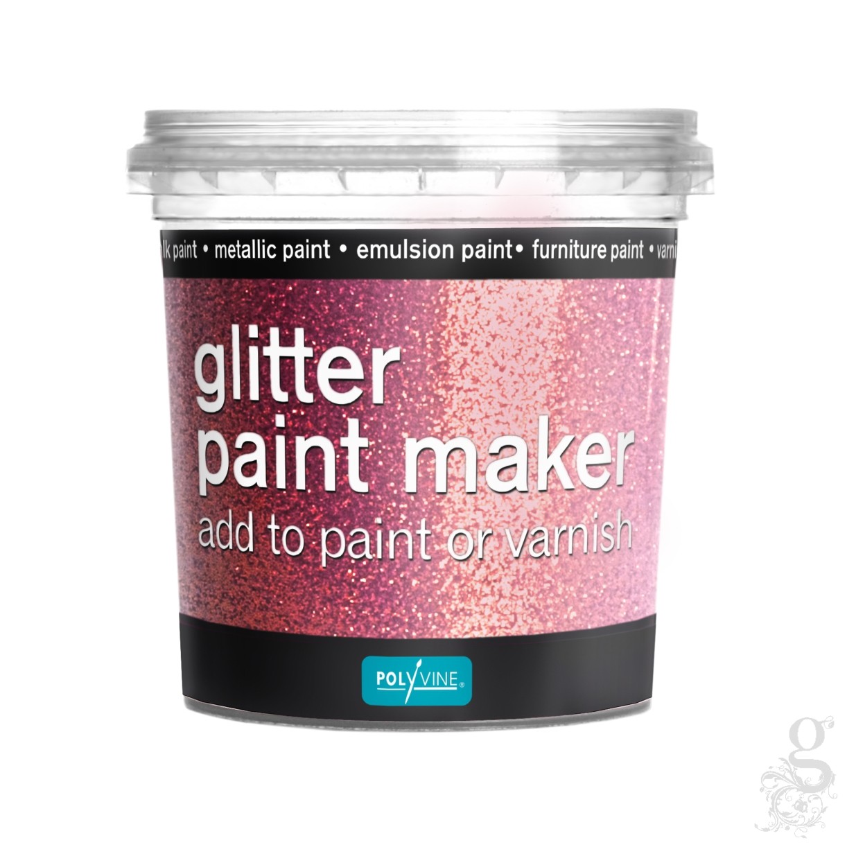 Glitter Paint Maker Pink
