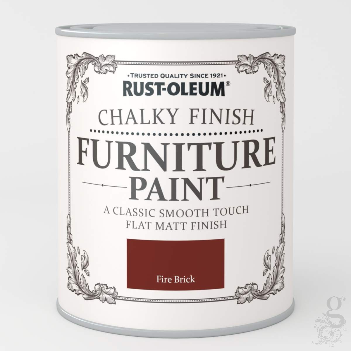Rust Oleum Chalky Furniture Paint Fire Brick