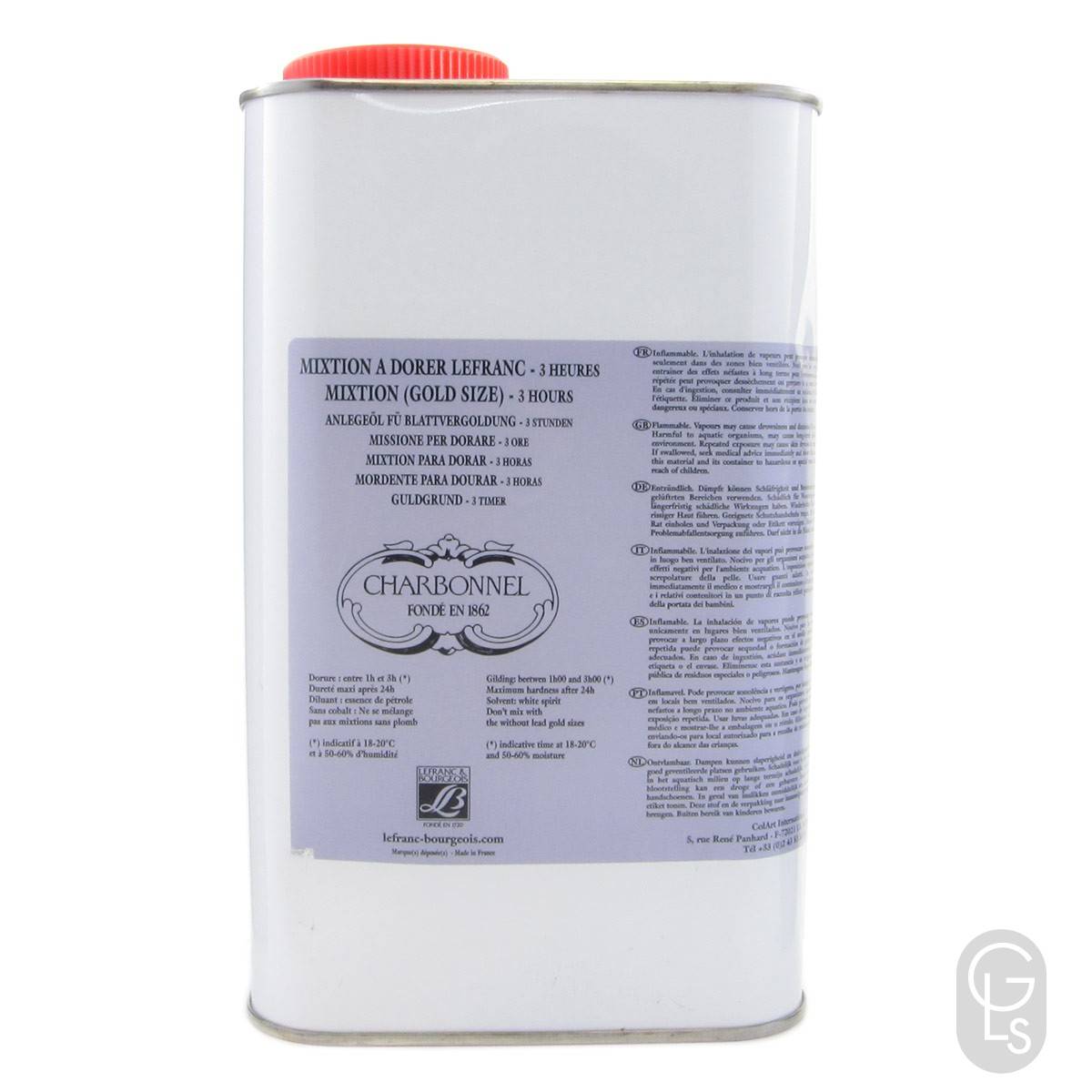 Le Franc 3 Hour Oil based Gold Size 1 Litre