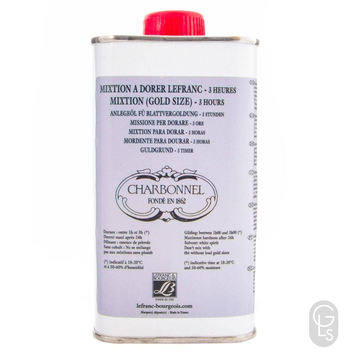 Le Franc 3 Hour Oil based Gold Size 250ml