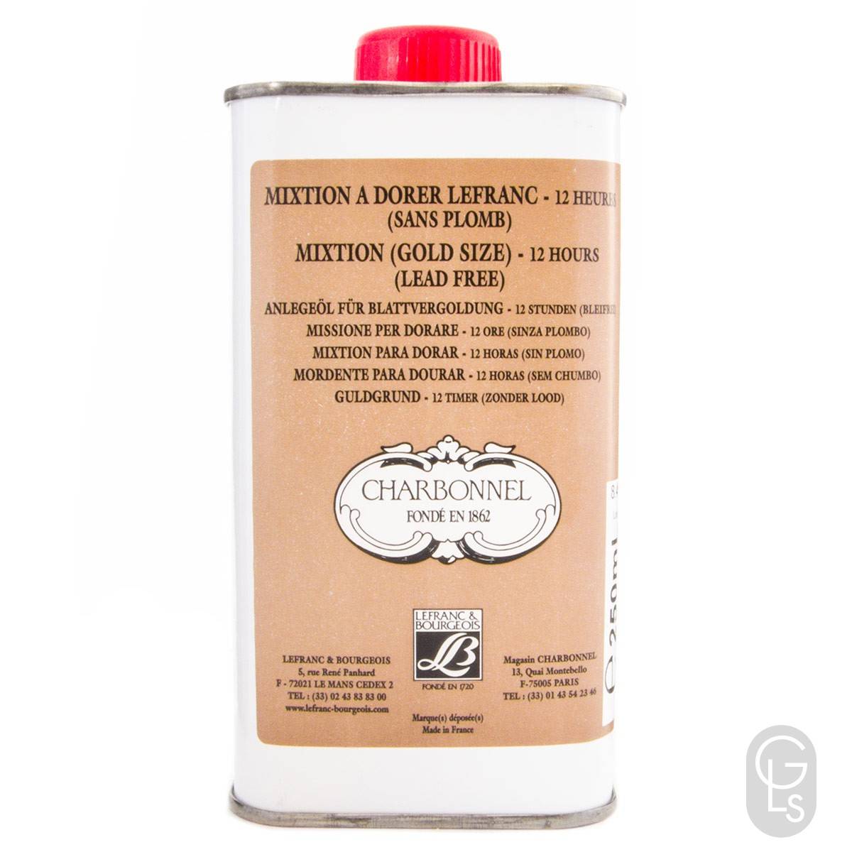 Le Franc 12 Hour Oil based Gold Size 250ml