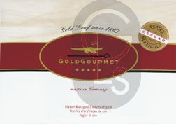 Gold Gourmet Edible Gold Leaf Booklet Loose 12 leaves