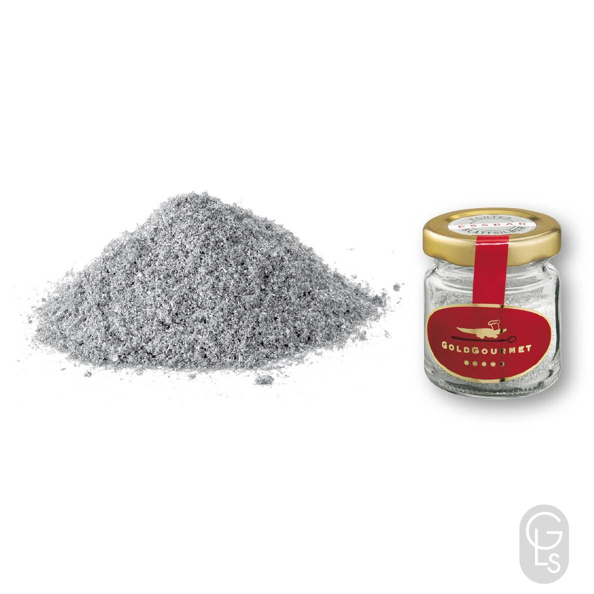 Gold Gourmet Edible Silver Dust 1g