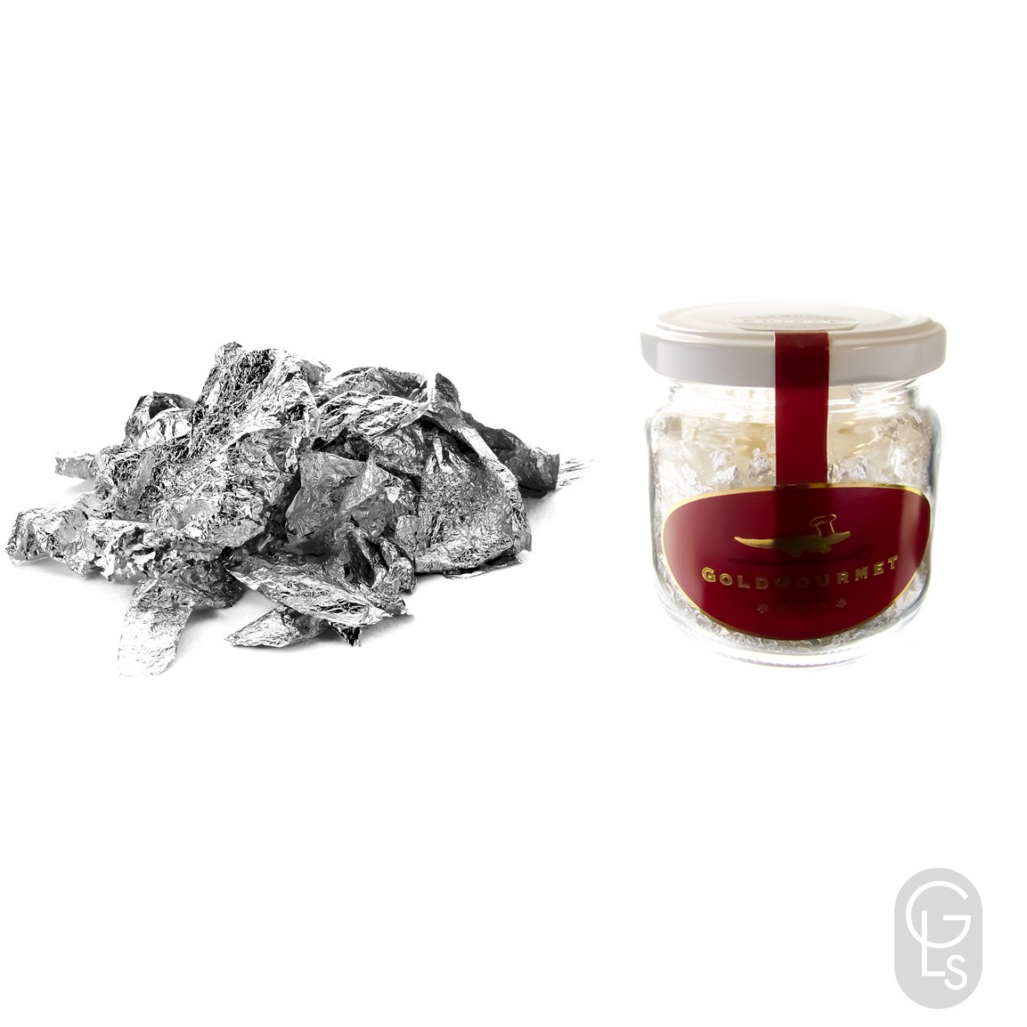 Gold Gourmet Edible Silver Petals - 300mg