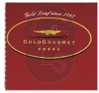 Gold Gourmet Edible Gold Leaf Booklet Loose 25 leaves
