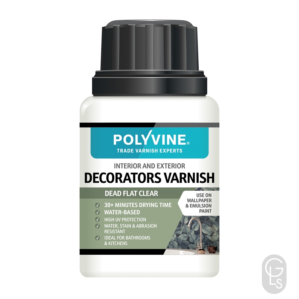 Polyvine Dead Flat Decorators Varnish - Water based - 100ml