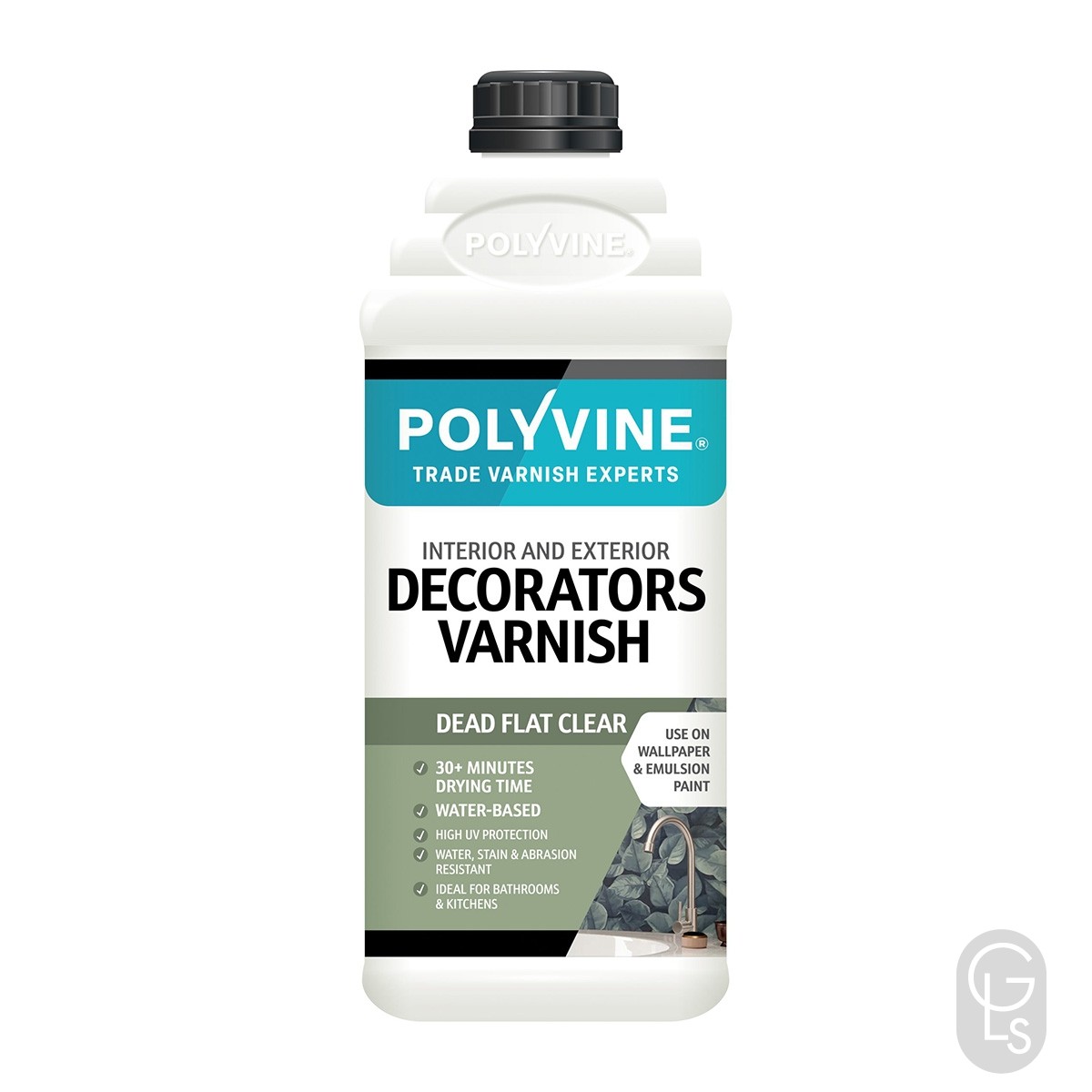 Polyvine Dead Flat Decorators Varnish - Water based - 2 Litre