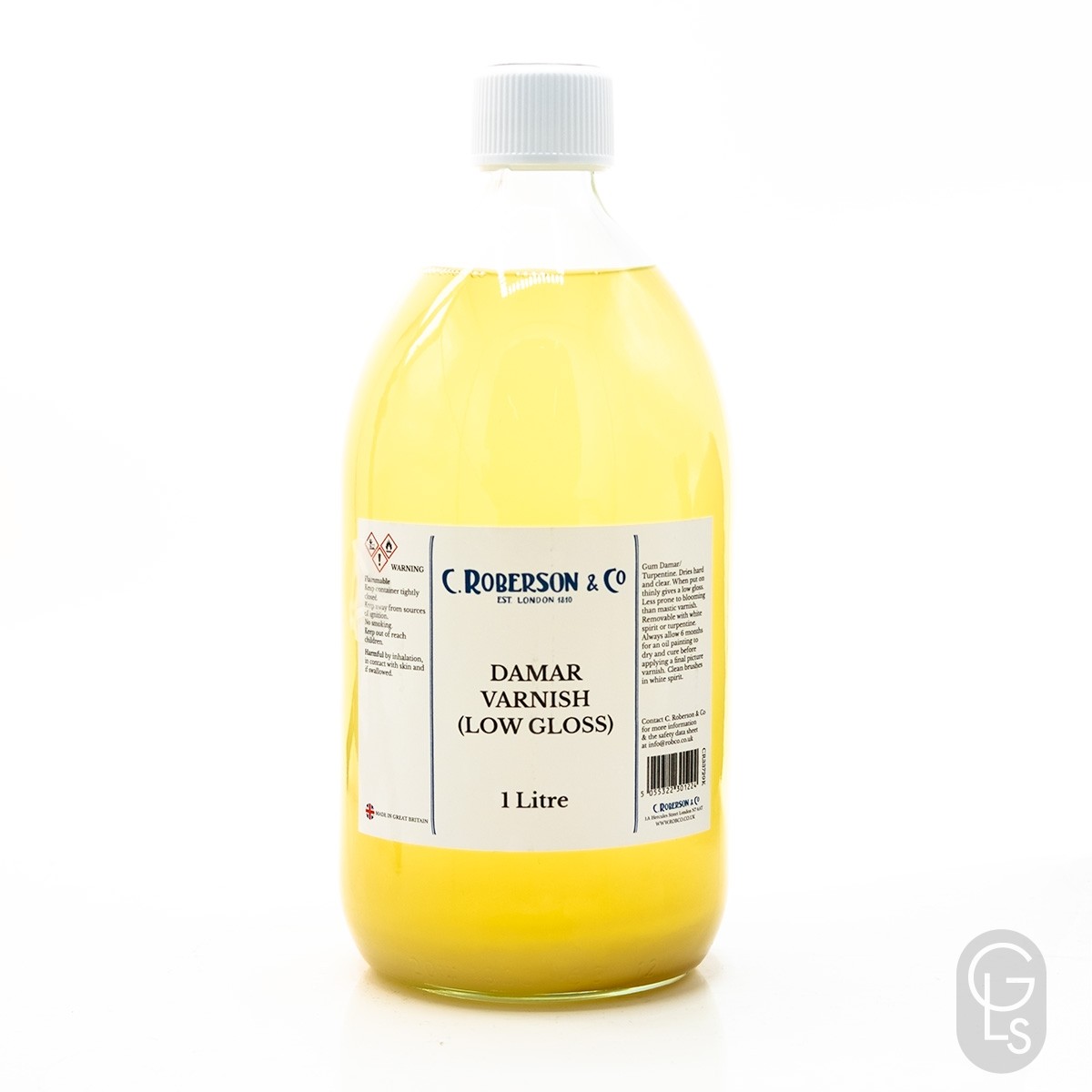 Damar Varnish Low Gloss - 1L