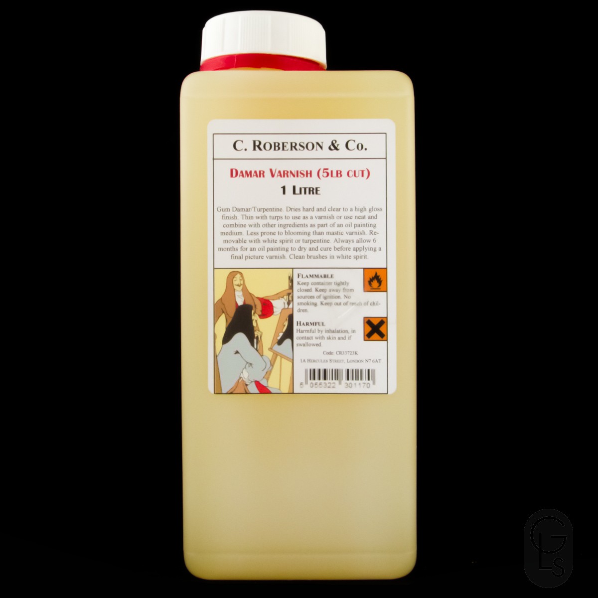 Damar Varnish - 5lb Cut - 1 l